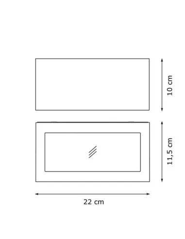 Flos 529008.1 Midna bidirektionale LED 2x8w ww weiß